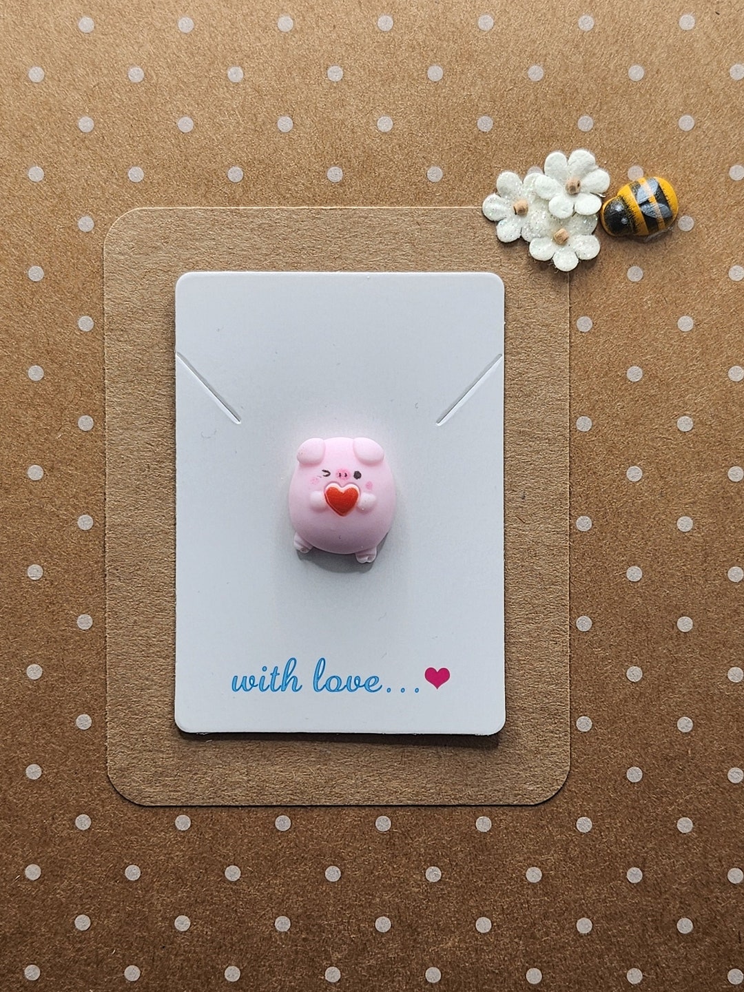 Pig Pocket Pal | Mini Pocket Hug | Cute Keepsake Gift | Letterbox Gift ...