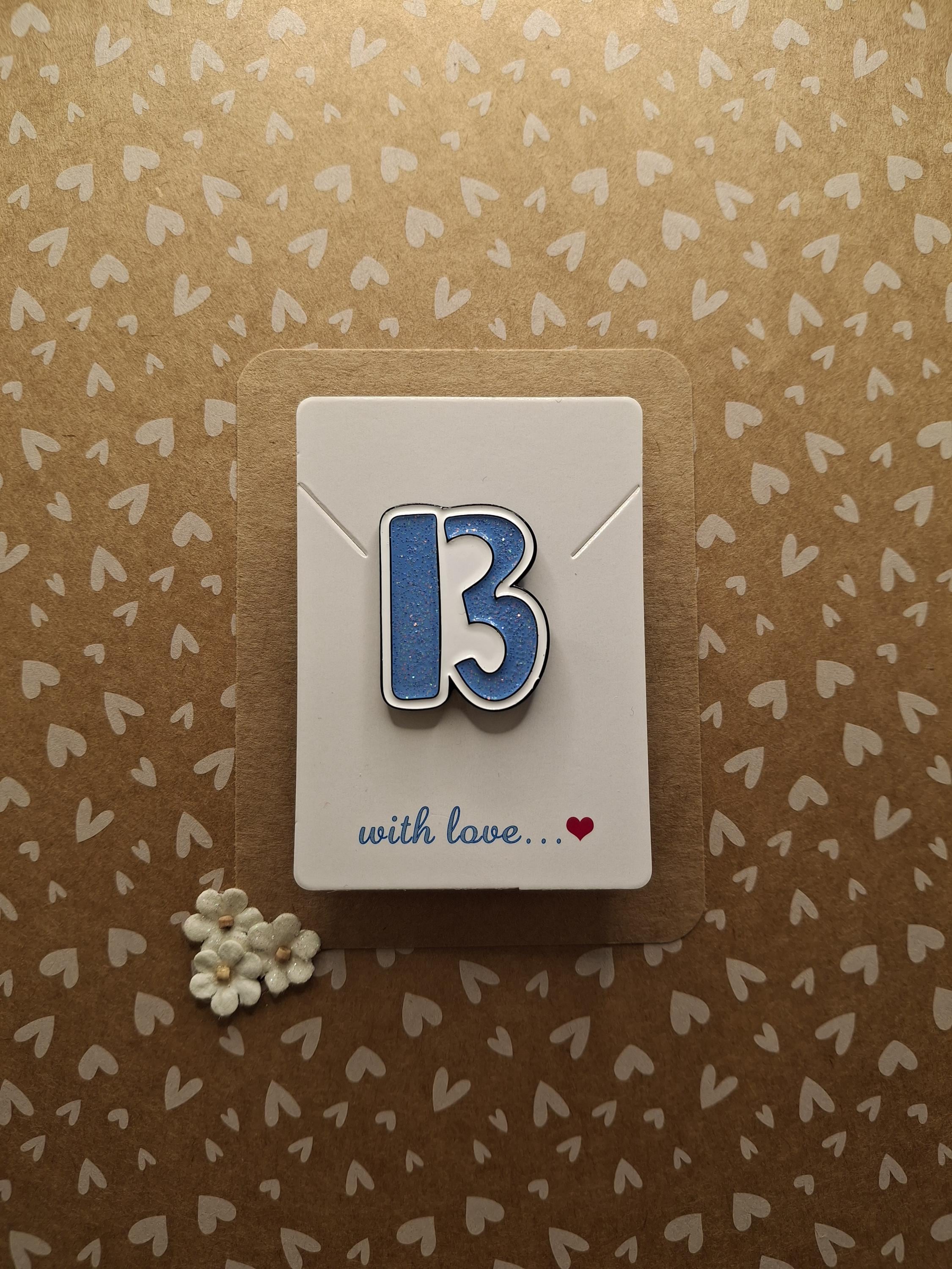 Lucky Number 13 Present - Etsy