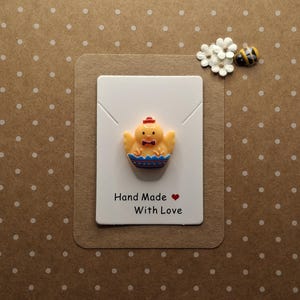 Chick Pocket Pal | Easter Gift | Pocket Hug | Cute Chick Token | Letterbox Gift