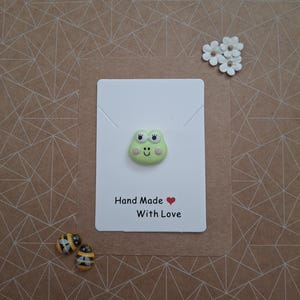 Rana tascabile carina / Mini rana tascabile con abbraccio / Regalo per pensare a te / Piccolo regalo simbolico / Abbraccio di conforto in una borsa / Regalo per la salute mentale