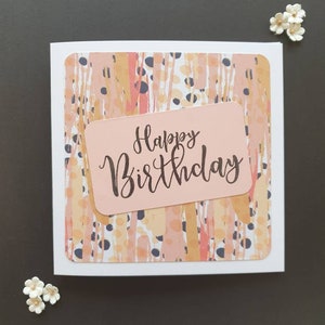 d'anniversaire à imprimé animal | Motif léopard et zèbre fait main | Carte de voeux amusante pour elle Royaume-Uni
