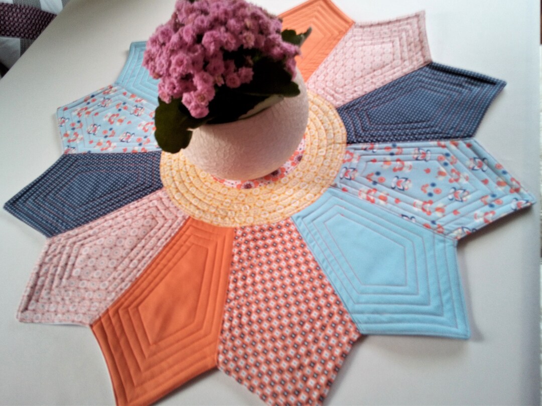 Patchwork Dekodeckchen Retrodesign 55 x 55 cm - Etsy.de