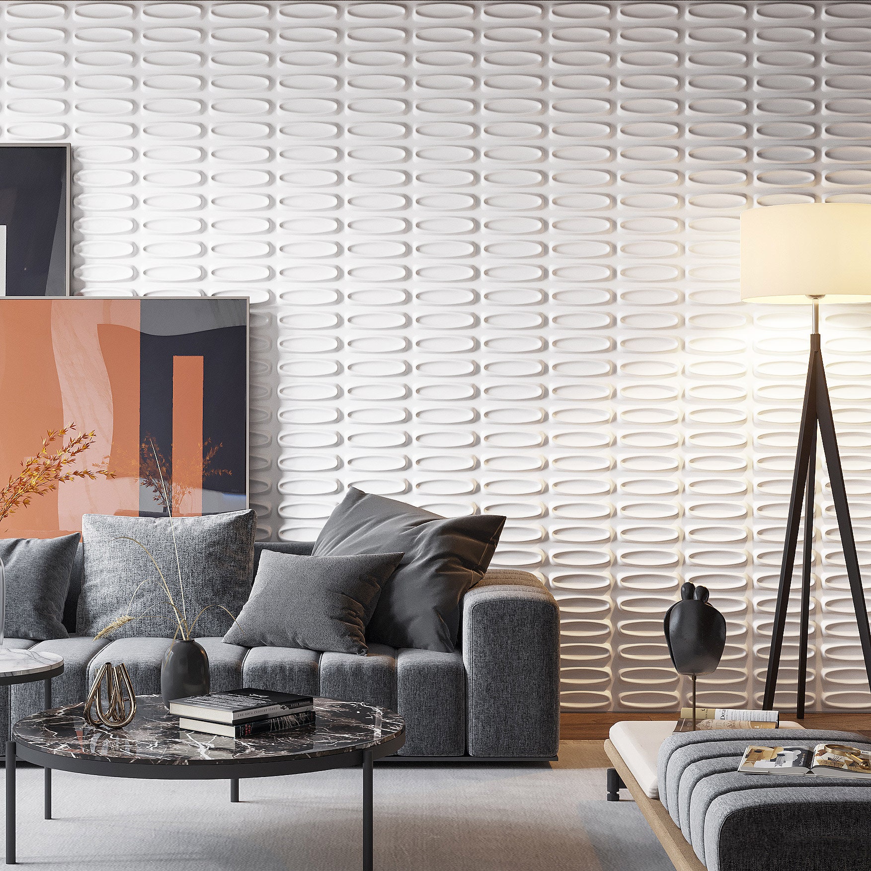 Inhabit® Architect Paint Ready Wall Flats Decorative 3D Wall - Etsy
