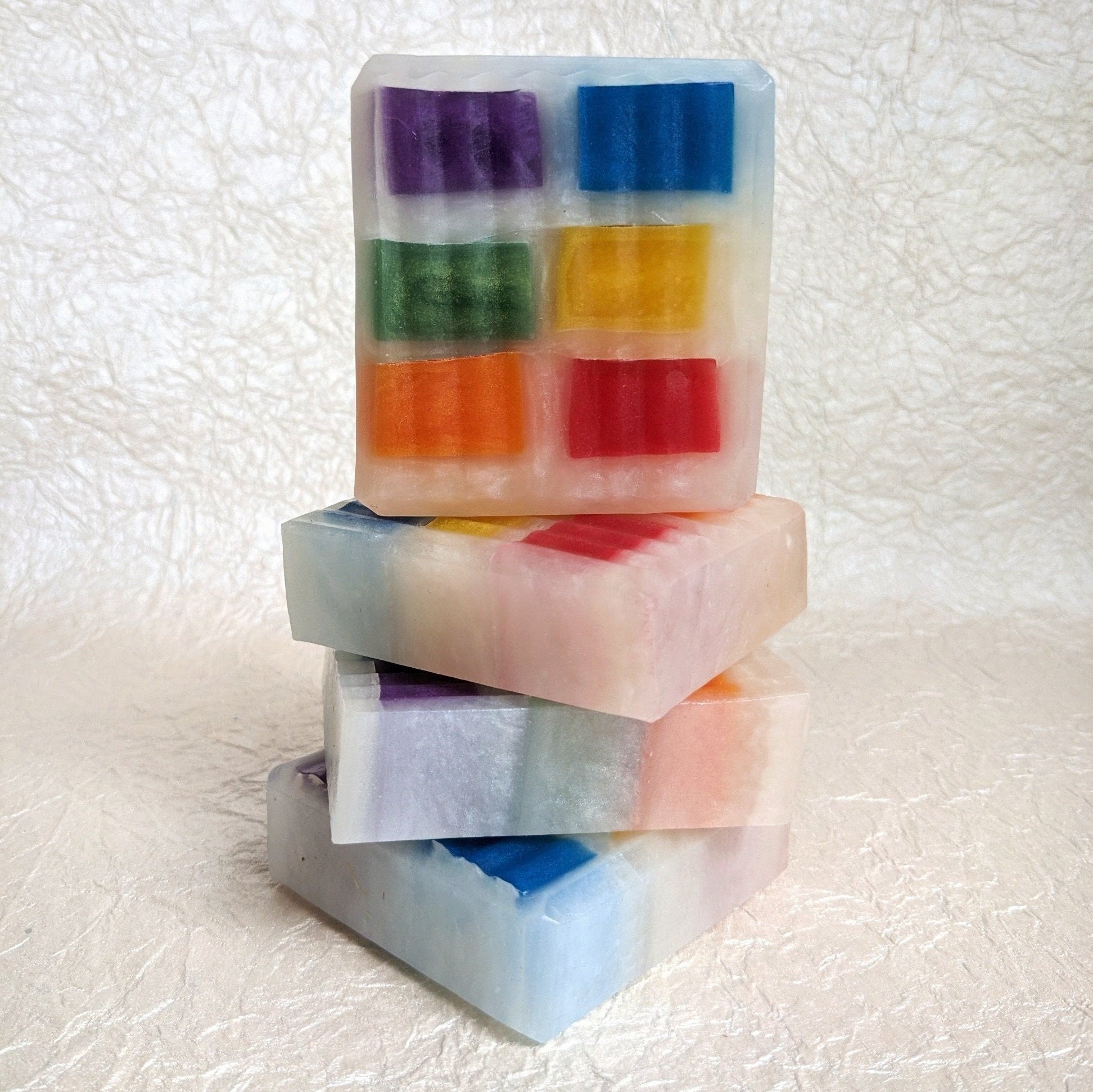 Color Block Soap The Fight Continues Handcrafted Soap Etsy