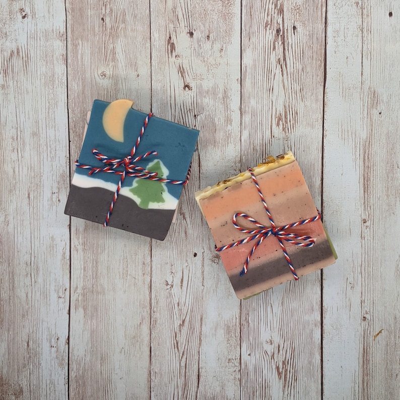 Handcrafted Soap Sampler Pack | Set of 4 Soap Samples image 6