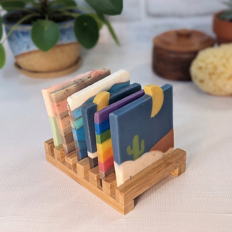 Handcrafted Soap Sampler Pack | Set of 4 Soap Samples image 1