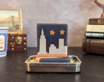 NYC Skyline Soap | Midnight Skyline | Aloe Soap | Santal Soap | Le Labo Santal 33 Dupe