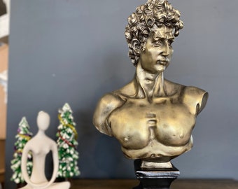 ミケランジェロ　ダビデ像　レプリカ　彫刻 Amazon.co.jp: デビッド像レジントップコレクション