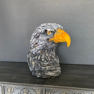 American Eagle Sculpture 11.8&quot;,  Animal Statue, Decor, Art, Aviator, Leader, King of Birds