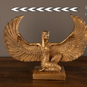 EGYPTIAN GODDESS ISIS Sculpture 12 Isis Statue Altar - Etsy