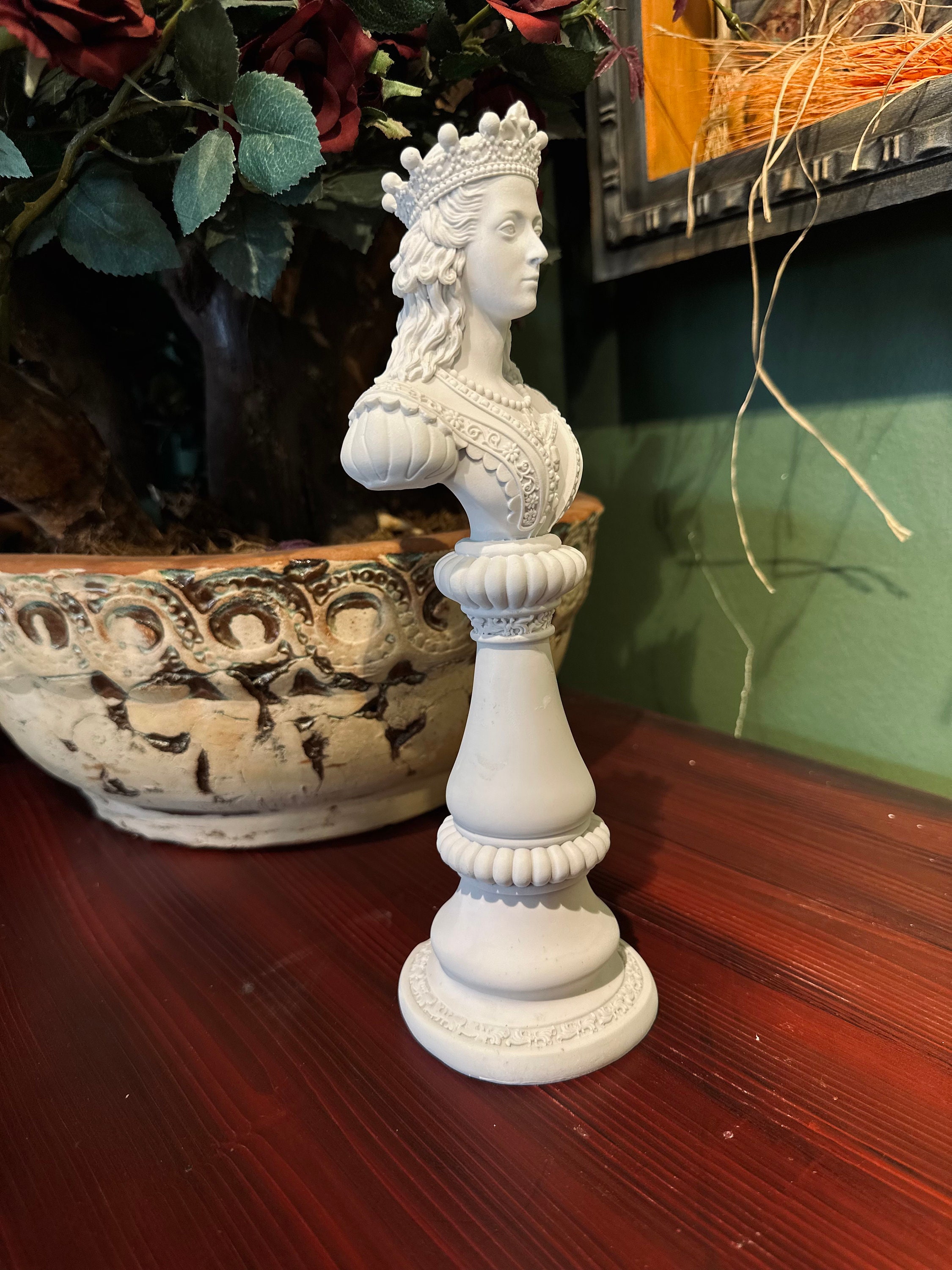 Chess King & Queen Eichholtz Sculpture - Milia Shop