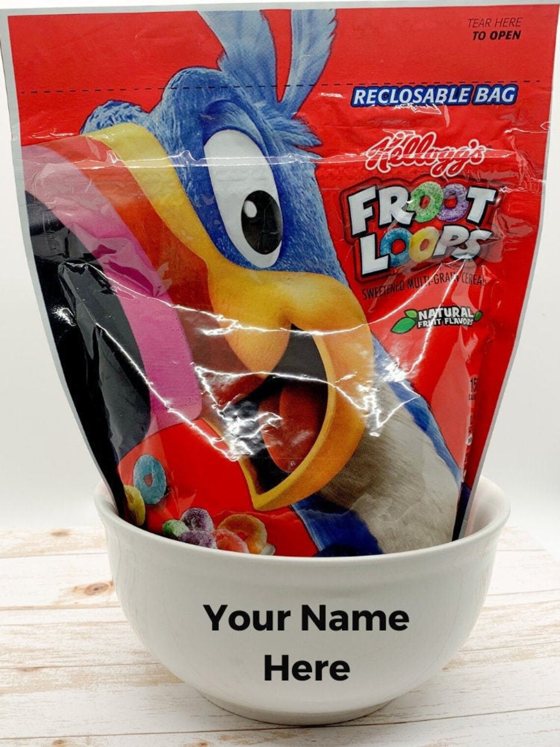 Custom Cereal Bowl Customized Cereal Bowl We Cerealsly Etsy