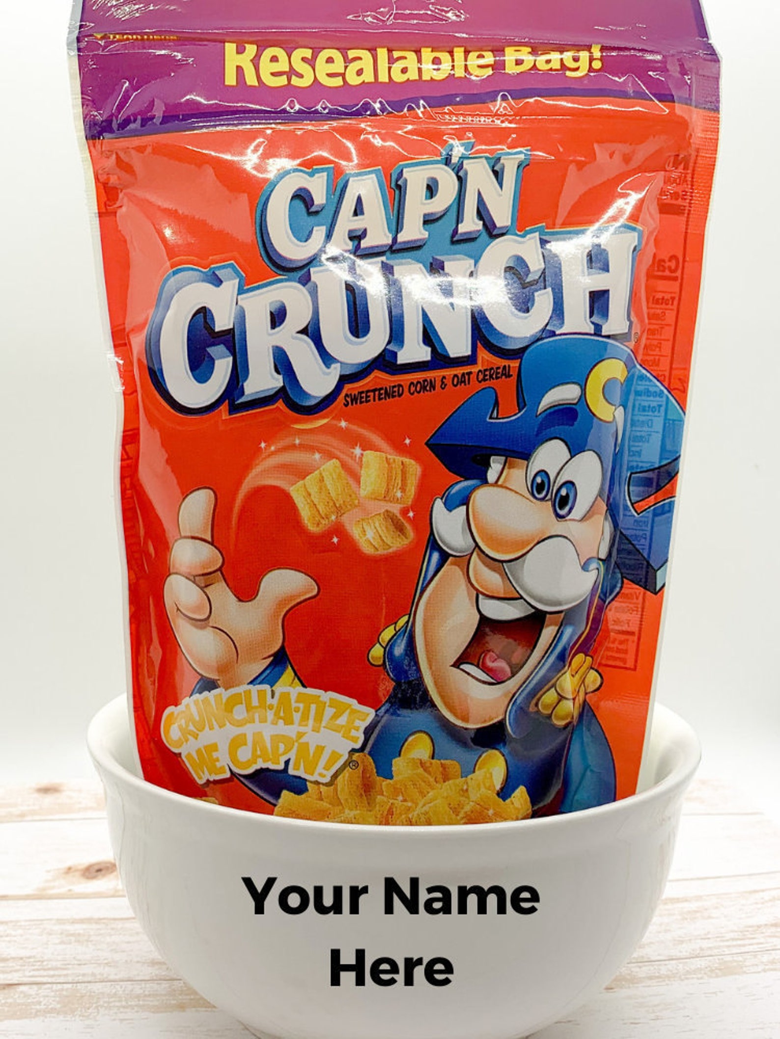Custom Cereal Bowl Customized Cereal Bowl We Cerealsly Etsy