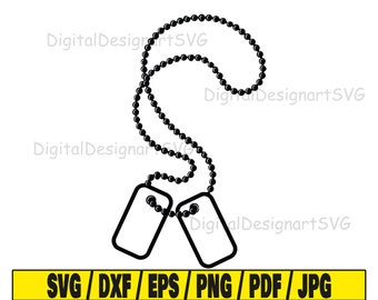Tags de cachorro svg, svg militar, tags de cachorro do exército svg, tags svg, svg do exército