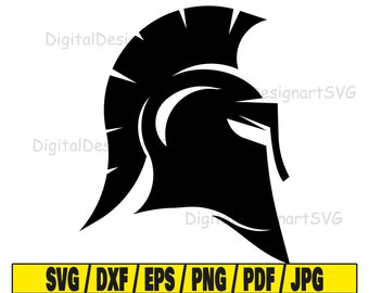 Spartan Helmet Svg Etsy