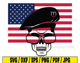 Us army svg, skull soldier svg, american flag svg, army svg cut file, silhouette svg, army svg, military svg