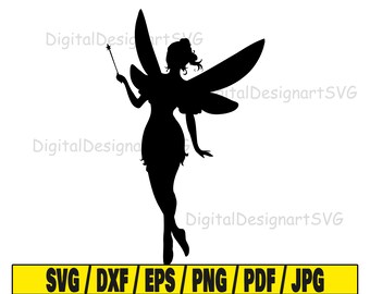 Fairy svg, fairytale svg, svg cut file, silhouette, cut file for cricut, magic svg