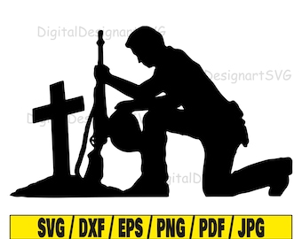 Día del recuerdo svg, svg del ejército de EE. UU., soldado svg, archivo de corte del día del recuerdo, silueta del soldado svg, veterano svg, veterano de ee. uu. svg