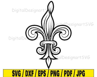 Fleurdelis svg, saint sign svg, saint svg, fleurdelis svg