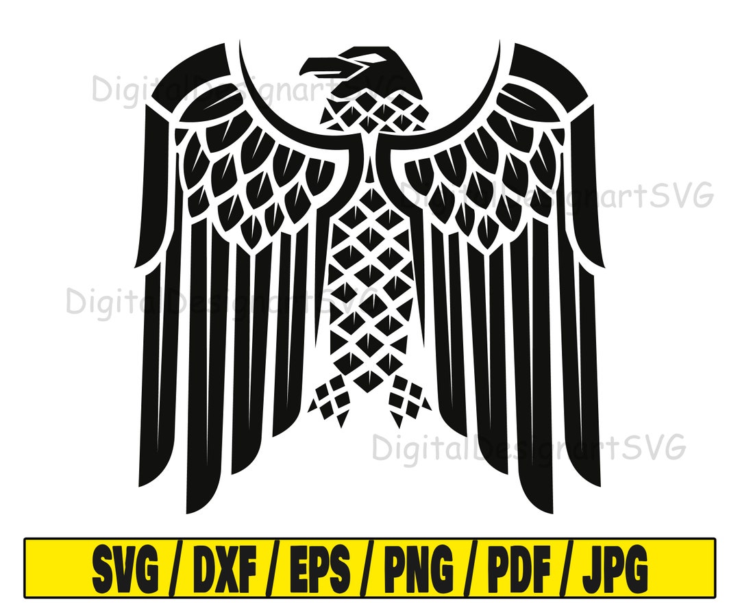 Heraldic Eagle Svg, Eagle Svg, Cut File American Eagle, American Svg ...