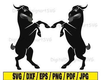 Goats svg, two goats svg, animals svg, animal svg