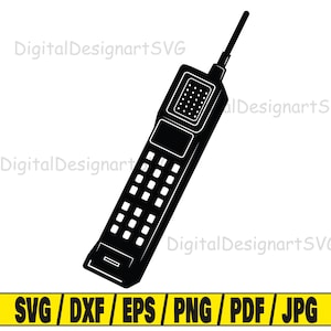 Retro phone svg, retro svg, vintage svg, telephone svg, retro phone silhouette svg, phone svg