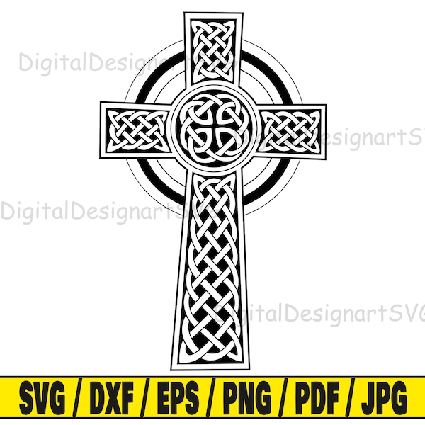 Celtic cross svg, celtic svg, cross cut file, svg silhouette, files for cricut, silhouette svg, christianity svg, christian svg