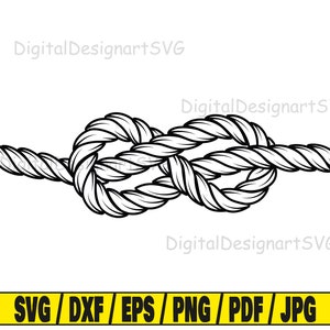 Rope svg, ropes svg cut file, silhouette clipart, svg cut file for cricut, cut file for silhouette, black dxf, white png, rope eps