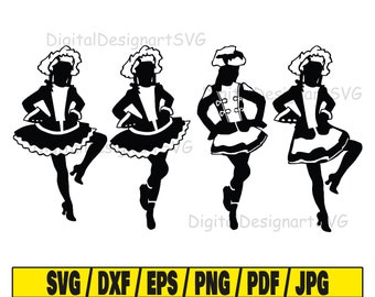 Dancing women svg, dancing svg, women svg, woman svg, dance svg, silhouette svg, file for cricut