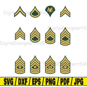 Us army enlisted ranks svg, army ranks svg, enlisted ranks svg, us ranks sv,g army ranks svg cut file