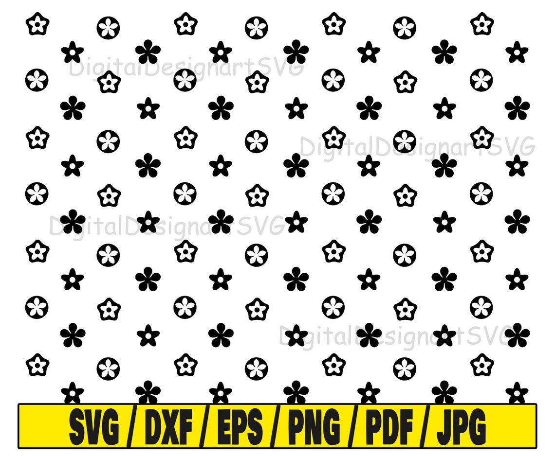 Seamless Pattern Svg Pattern Svg Cut File Seamless Clipart | Etsy