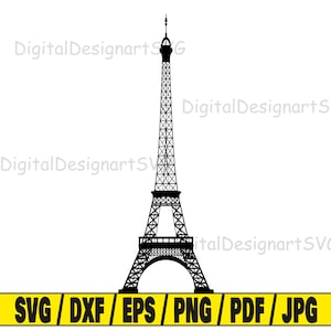 Eiffel tower svg, eiffel svg, paris svg, france svg cut file, paris silhouette svg, cut file for cricut svg