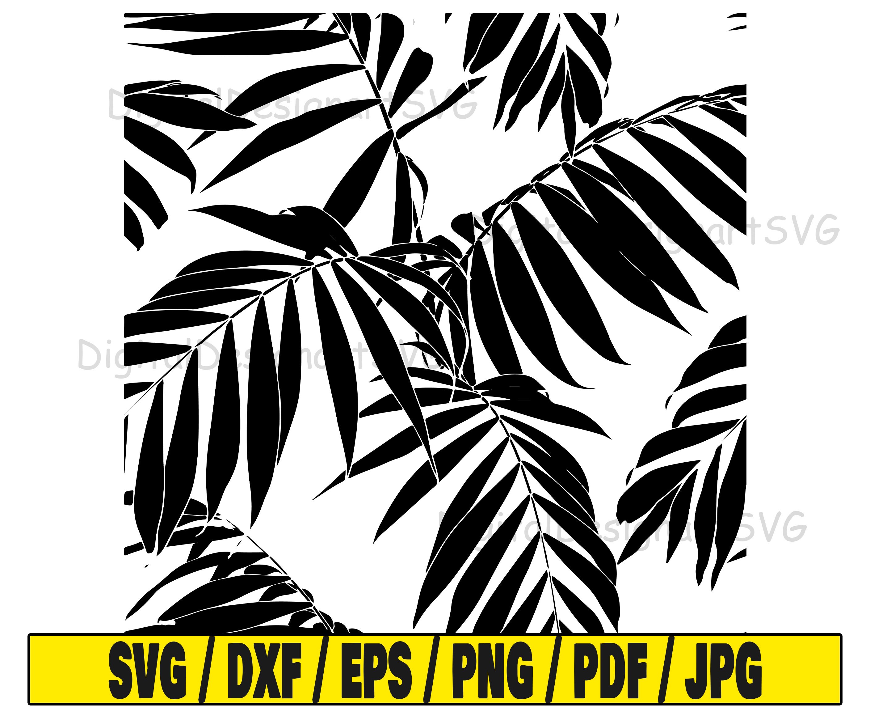 Seamless Pattern Svg Floral Svg Cut File Nature Clipart Svg - Etsy
