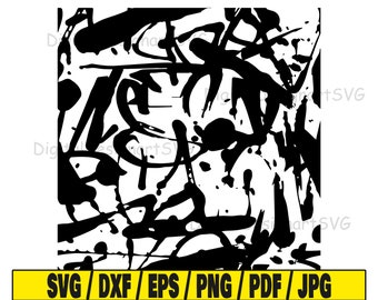 Graffiti svg sem costura, grafite svg, padrão sem costura