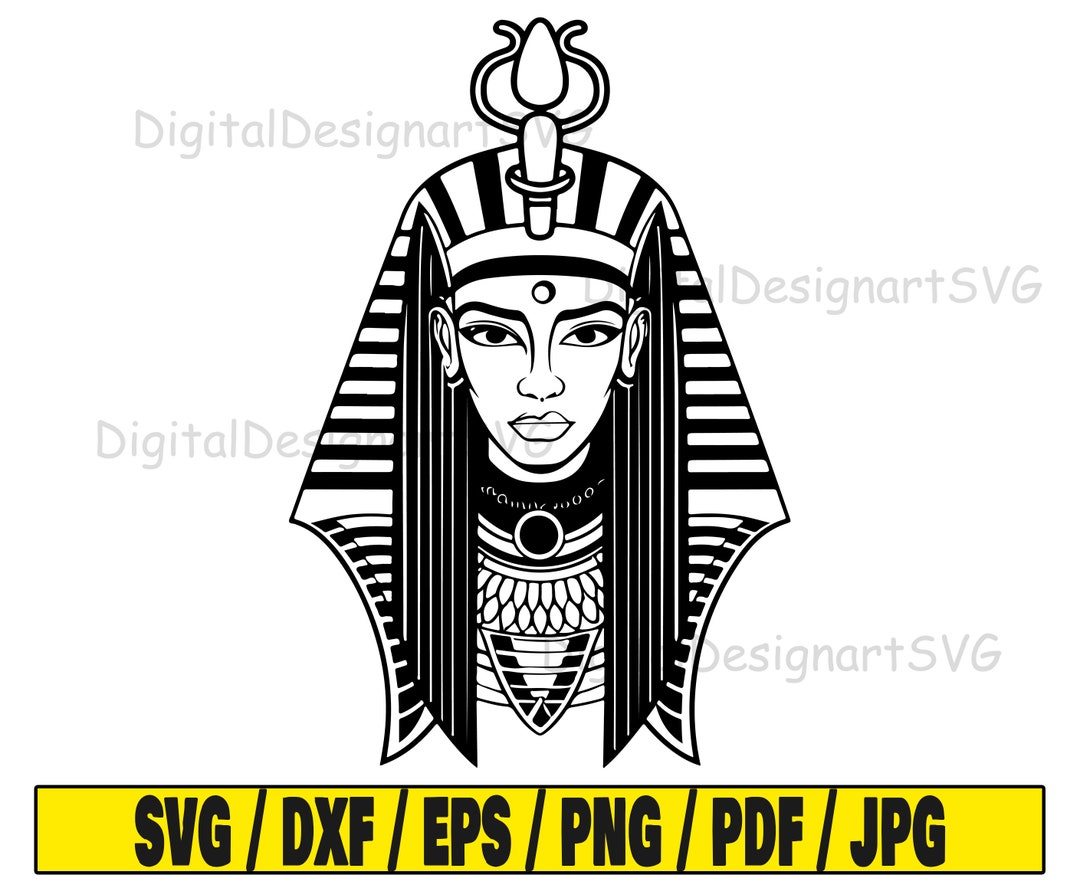 Egyptian Princess Svg #3, Egypt Svg, Ancient Svg, Princess Svg, Ancient ...