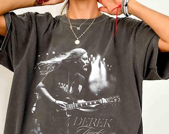 Derek Trucks Comfort Colors T-Shirt: Vintage Rock Concert Graphic