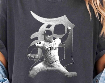 Mickey Lolich Tribute Comfort Colors Shirt, Detroit Baseball Legend Tee, In Loving Memory 1940-2026