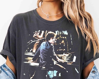 Bill Joel Comfort Colors Vintage Piano Graphic Shirt