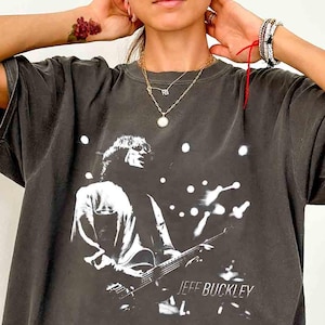 Jeff Buckley Shirt, Comfort Colors Shirt, Jeff Buckley T-shirt, Jeff Buckley Merch, Jeff Buckley Guitarist Shirt, Gift For Him, Gift For Her