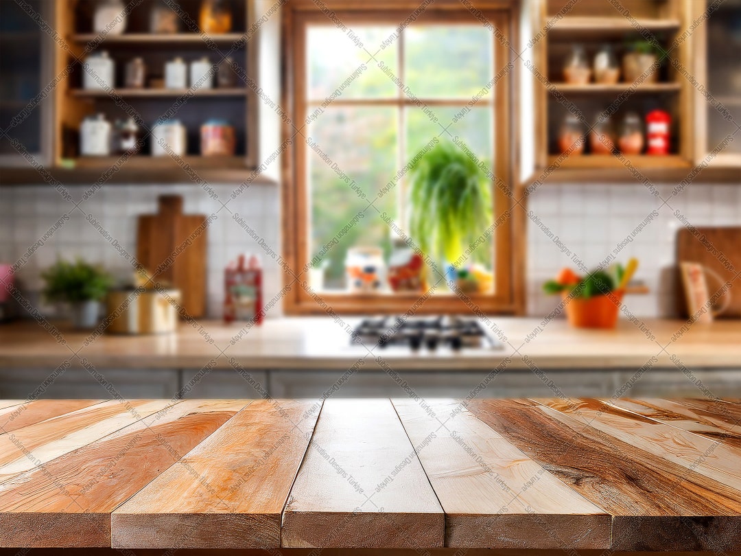 Kitchen Background Mockup Bundle, 5 in 1, Stock Photo Product Mockup