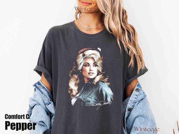 Dolly Parton Signature Vintage Graphic Shirt, Retro Country Music T Shirt, Dollywood Sweatshirt, Dolly Toddler Shirt, Kids Youth Tee