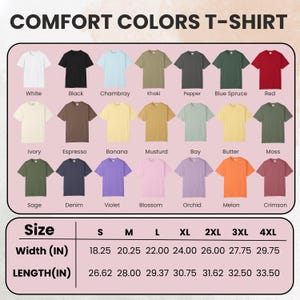 Explore Adventure Mountain Graphic Tee, Comfort Colors 1717 Camping Shirt image 15