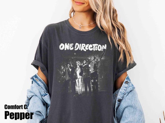 One Direction Comfort Colors T-Shirt: 1D Fan Gift