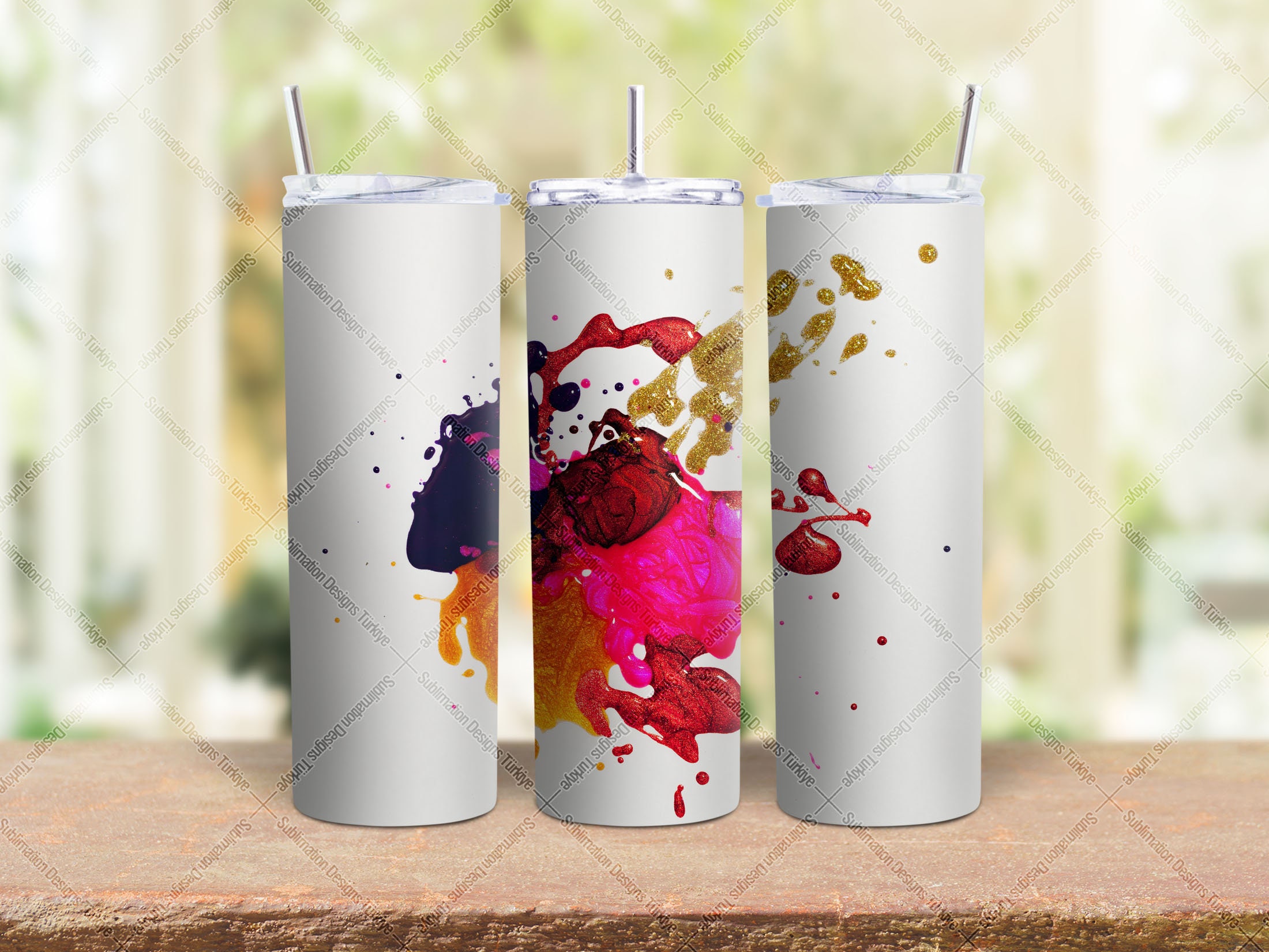 20oz skinny tumbler mockup canva transparent full view wrap etsy