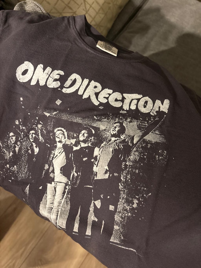 One Direction Comfort Colors T-Shirt: 1D Fan Gift image 13