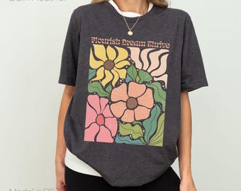 Floral FDT T-Shirt: Funny Anti Trump Tee