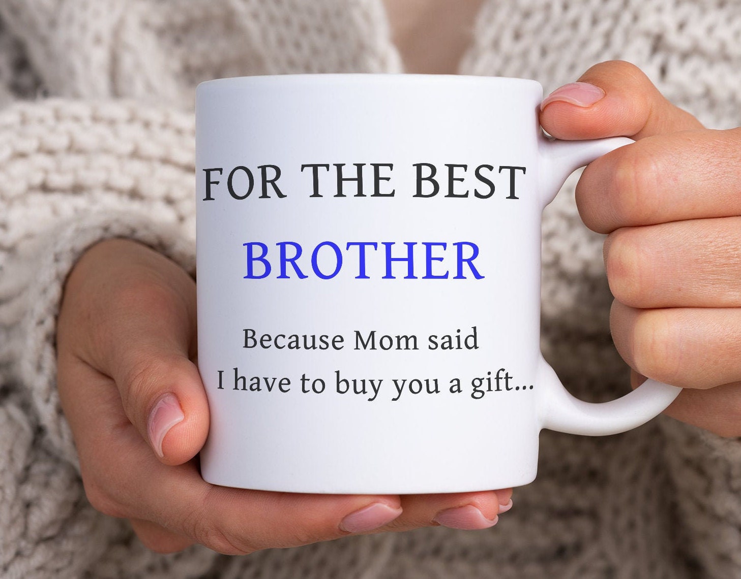 Brother mug Brother gifts funny brother gift best brother Etsy