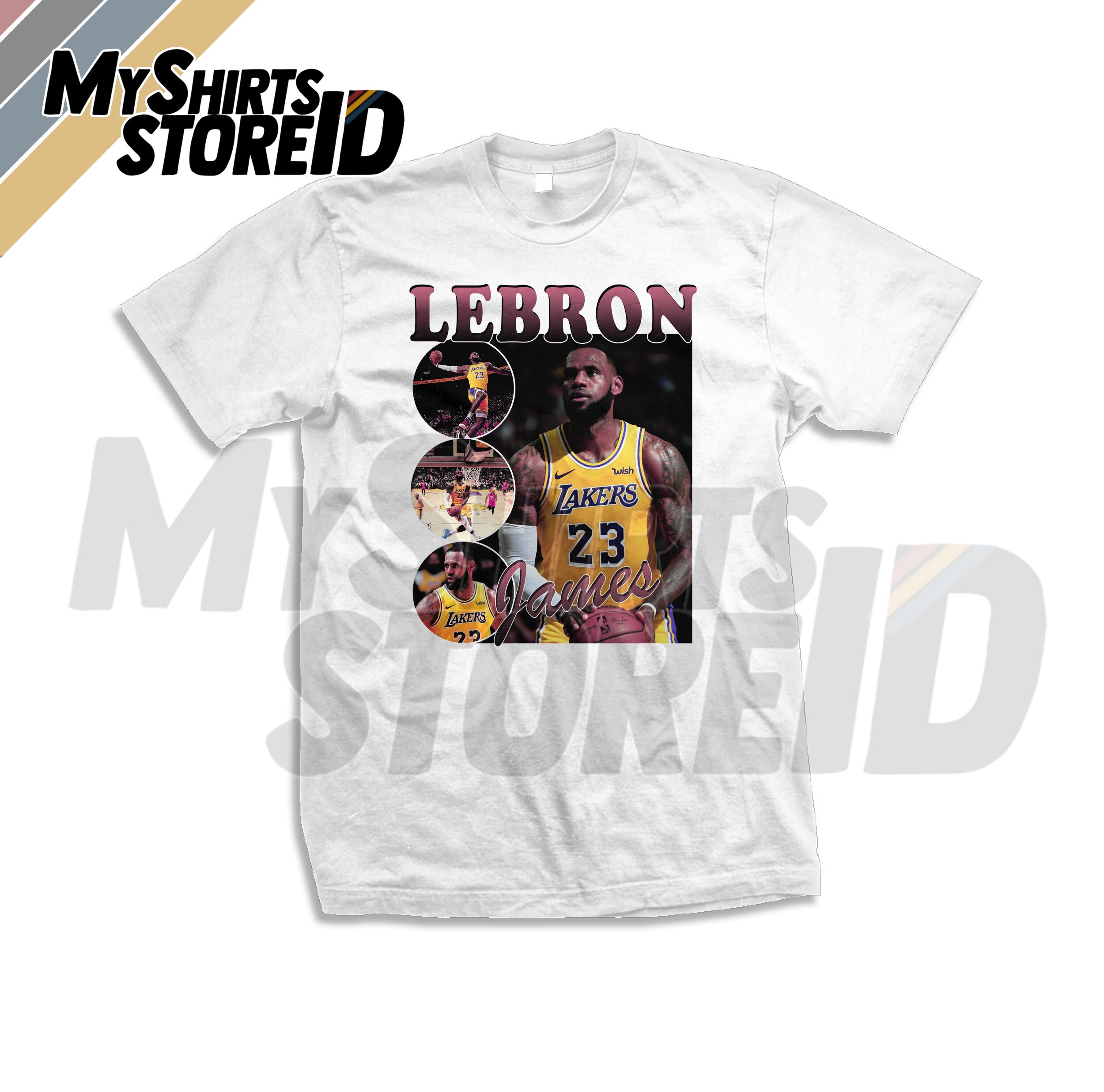 lebron james graphic tee