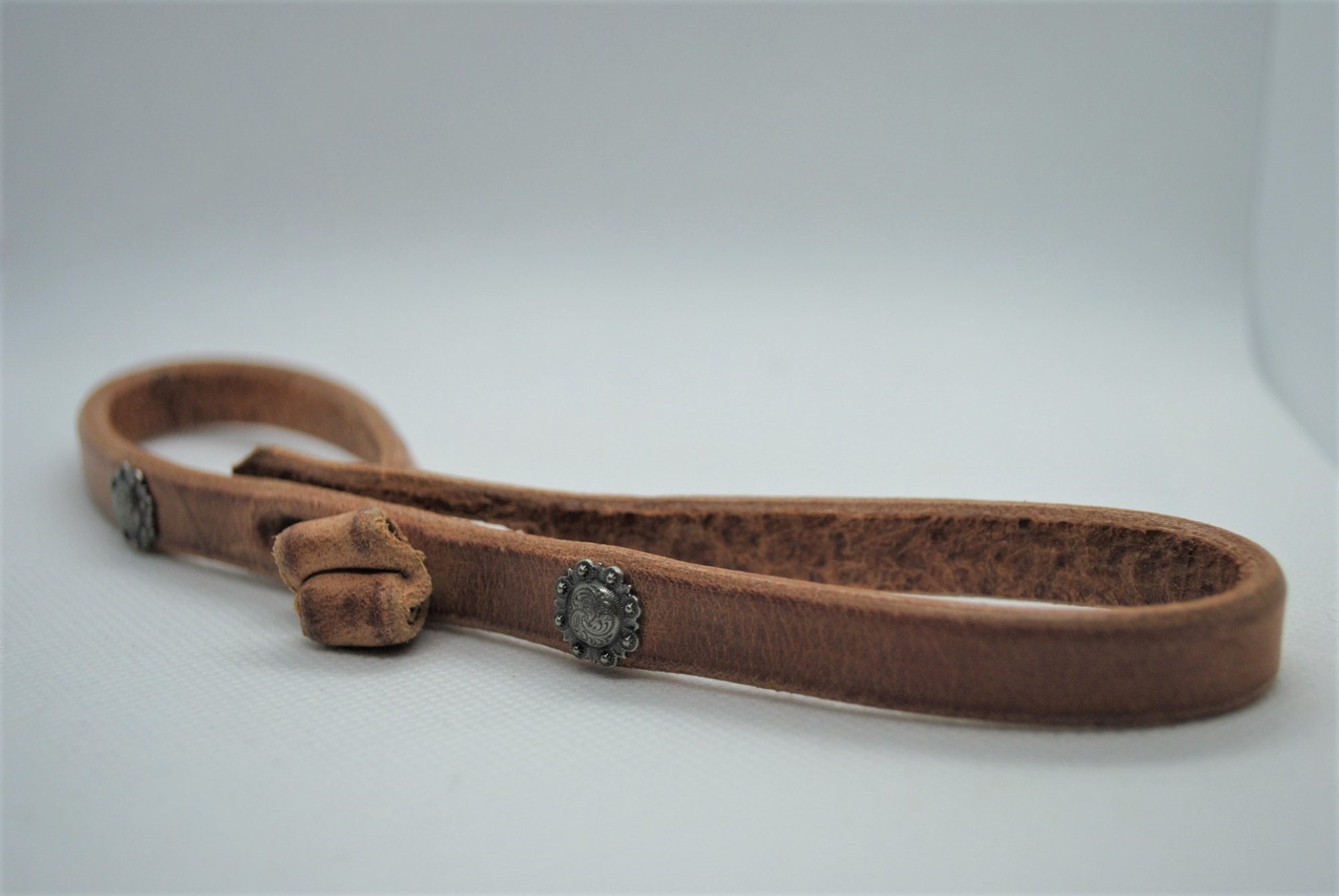 Single Knot Curb Strap/chin Strap Etsy