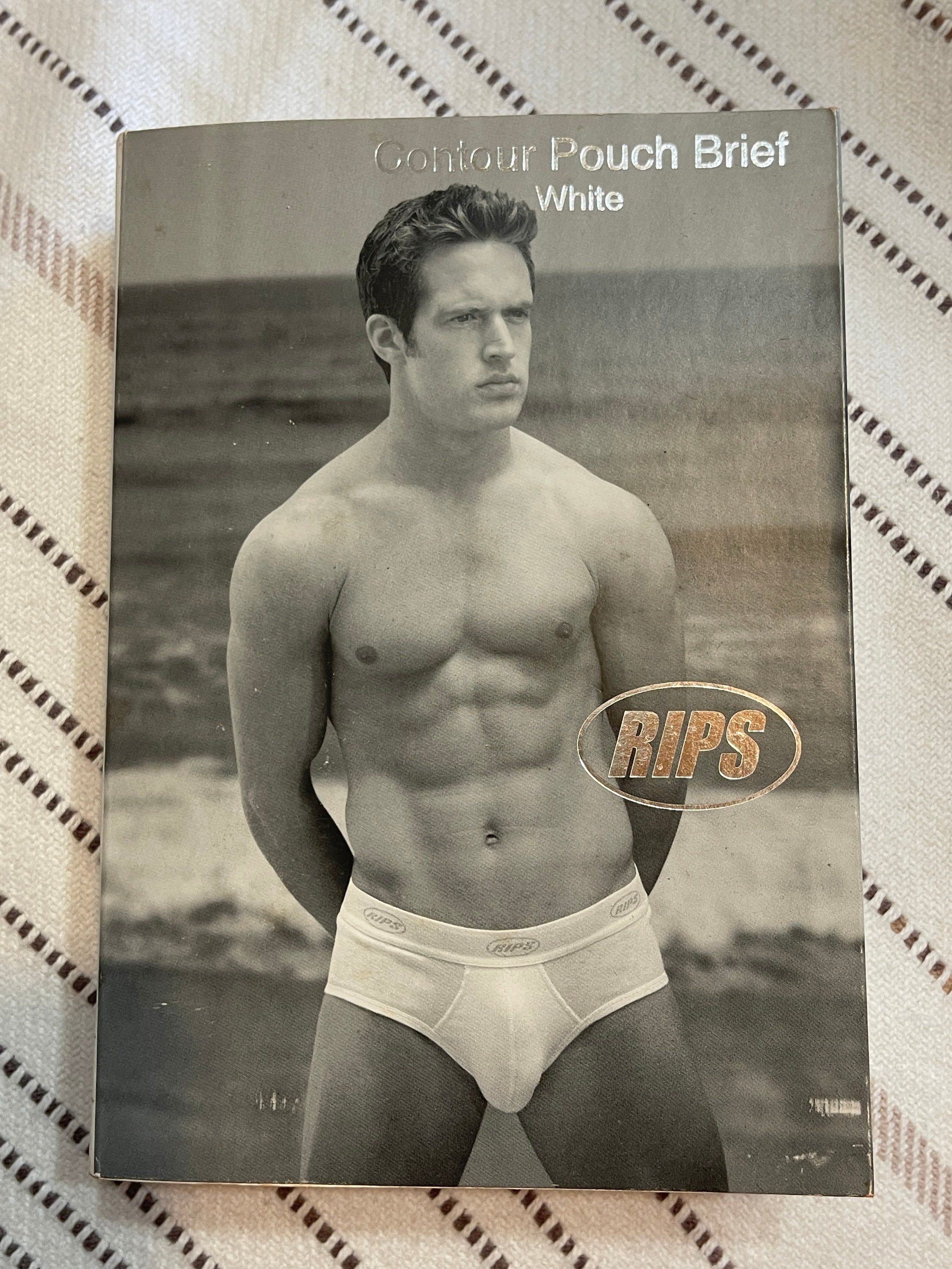 Vintage RIPS Contour Pouch Brief White small -  Canada